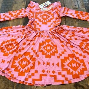 Dot Dot Smile size 7 Girls Ruffle Twirl Dress New